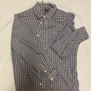 chaps kids xl button down